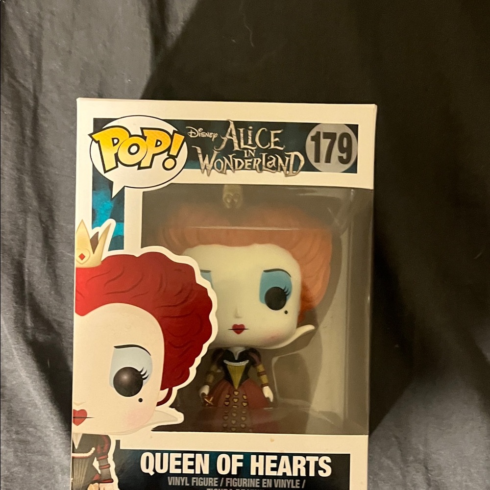 Funko Queen of Hearts Vinyl Figure with Red and Black
